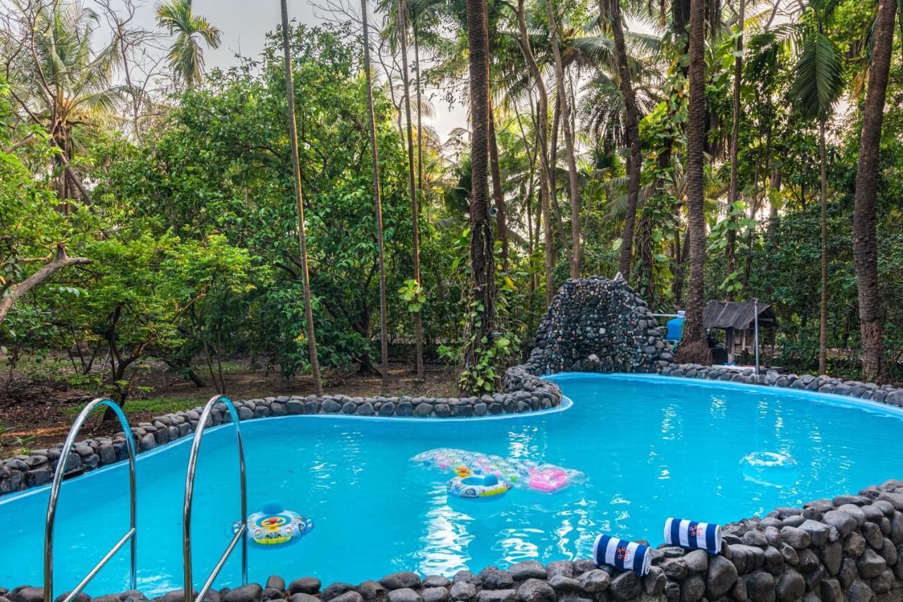Saffronstays Chikoo Wadi- 3Bdr Pet-Friendly Villa With Pool In Boisar エクステリア 写真